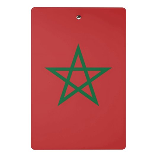 Porte-bloc Mini porte - bloc avec drapeau du Maroc (Dos)