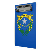 Porte-bloc Mini porte - bloc avec drapeau du Nevada, USA (Angle2)