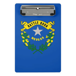 Porte-bloc Mini porte - bloc avec drapeau du Nevada, USA