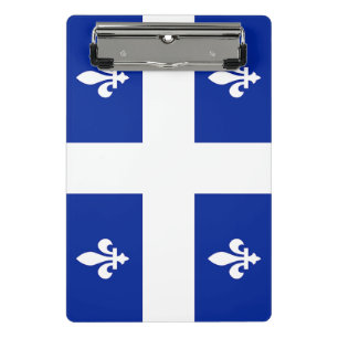 Porte-bloc Mini porte - bloc avec drapeau du Québec, Canada