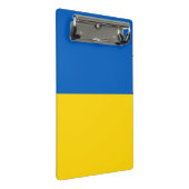 Porte-bloc Mini porte - bloc avec drapeau d'Ukraine (Incliné)