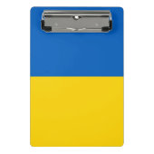 Porte-bloc Mini porte - bloc avec drapeau d'Ukraine (Devant)