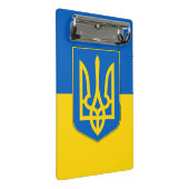 Porte-bloc Mini porte - bloc avec drapeau d'Ukraine (Incliné)