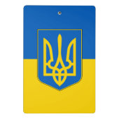 Porte-bloc Mini porte - bloc avec drapeau d'Ukraine (Dos)