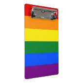 Porte-bloc Mini porte - bloc avec drapeau Rainbow Pride LGBT (Incliné)