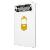 Porte-bloc Mini Porte - bloc de barbe jaune (Angle2)