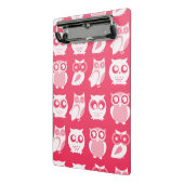 Porte-bloc Mini Porte - bloc de Chouettes blanches (Angle2)