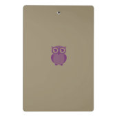 Porte-bloc Mini Porte - bloc de pucette pourpre (Dos)