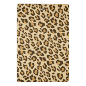 Porte-bloc Mini porte - bloc d'empreinte de léopard (Dos)