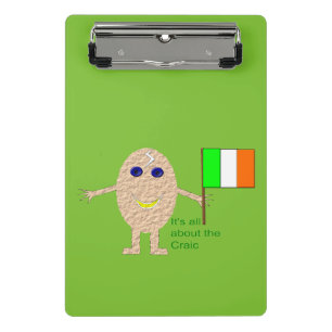 Porte-bloc Mini Porte - bloc d'oeuf irlandais patriotique