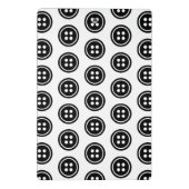 Porte-bloc Mini Porte - bloc du bouton noir (Dos)