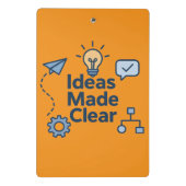 Porte-bloc Mini Porte - bloc personnalisé (Dos)