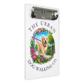 Porte-bloc mini pour promenade de chien avec Labra (Incliné)