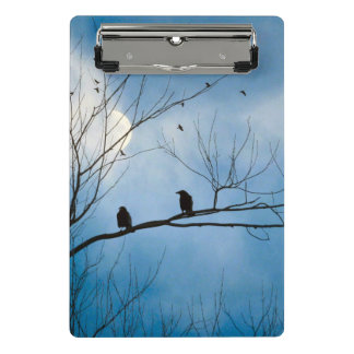 Porte-bloc Mini Presse-papiers Corbeaux