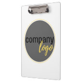 PORTE-BLOC MINIMALISATION ENTREPRISE PROPRE MARQUE LOGO WHITE (Gauche)