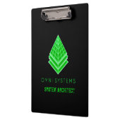 Porte-bloc Minimalisme Rétro-Futurisme Tech Omni Systèmes (Gauche)