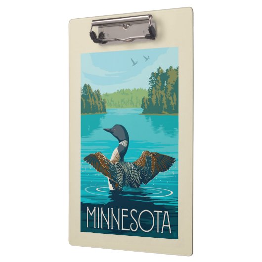 Porte-bloc Minnesota | Loon (Gauche)