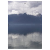 Porte-bloc Misty Alaskan Sea dans les tons bleu (Dos)