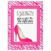 Porte-bloc Mode - Chaussures - Porte - bloc Zebra (Dos)