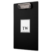 Porte-bloc Mode Design noir (Gauche)