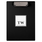 Porte-bloc Mode Design noir (Devant)