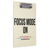 Porte-bloc Mode Focus activé. (Swatch)