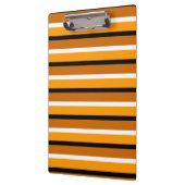 Porte-bloc Modèle de bande orange brun (Gauche)