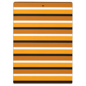 Porte-bloc Modèle de bande orange brun (Dos)