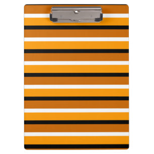 Porte-bloc Modèle de bande orange brun
