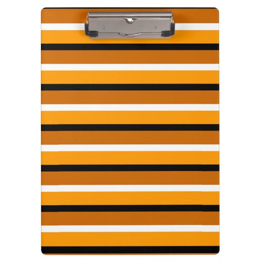 Porte-bloc Modèle de bande orange brun (Devant)