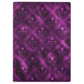 Porte-bloc Modèle de Damas de Parties scintillant en verre Om (Dos)