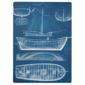 Porte-bloc Modèle de navire antique II (Dos)