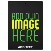 PORTE-BLOC MODÈLE DE TEXTE D'IMAGE NOIRE SIMPLE ET MODERNE (Dos)