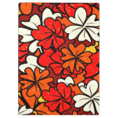 Porte-bloc Modèle floral (Dos)