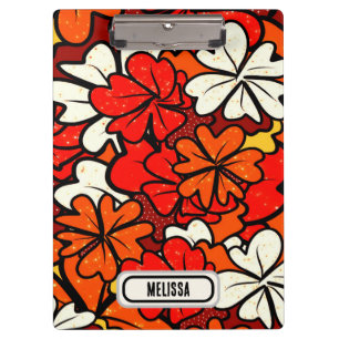 Porte-bloc Modèle floral