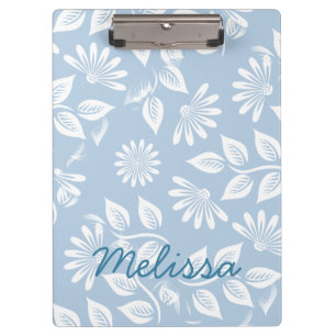 Porte-bloc Modèle floral classique - Choisissez votre couleur