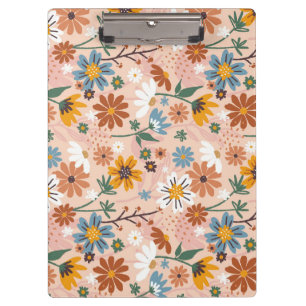 Porte-bloc Modèle floral peint à la main-23136