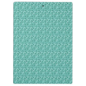 Porte-bloc Modèle floral rustique élégant (Dos)