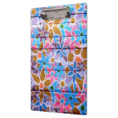 Porte-bloc Modèle floral tendance #14 (Gauche)