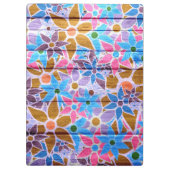 Porte-bloc Modèle floral tendance #14 (Dos)