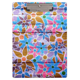 Porte-bloc Modèle floral tendance #14