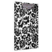 Porte-bloc Modèle floral vénitien noir et blanc de William Mo (Swatch)