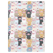 Porte-bloc Modèle mignon des cochons (Dos)
