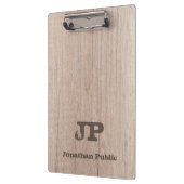 Porte-bloc Modèle Monogramme en bois (Gauche)