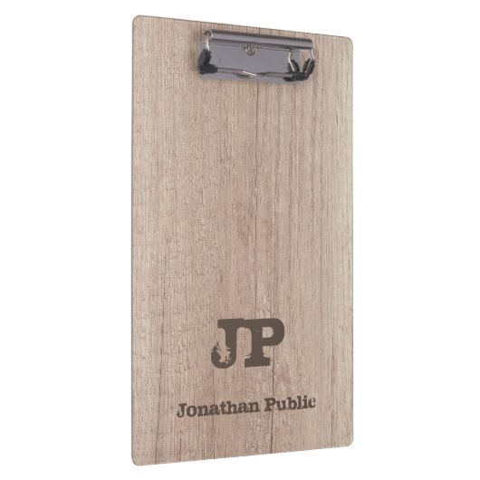 Porte-bloc Modèle Monogramme en bois (Swatch)