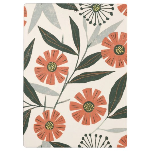 Porte-bloc Modèle végétal (Dos)