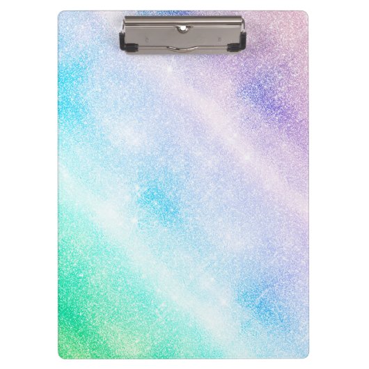 Porte-bloc Modèle vitreux ombre Blue Purple Glitter (Devant)