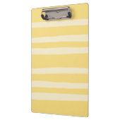 Porte-bloc Moderne Chic Jaune Beurre Rayé (Gauche)
