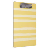 Porte-bloc Moderne Chic Jaune Beurre Rayé (Swatch)