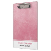 Porte-bloc Moderne Cute Elégante Aquarelle Laver Art Rose Ble (Gauche)